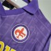 Fiorentina 89/90 Home Purple Soccer Jersey